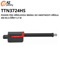 TTN3724HS kit - sada pohonů TTN3724HS pro dvoukřídlovou mohutnou bránu do 7,4 m průjezdu
